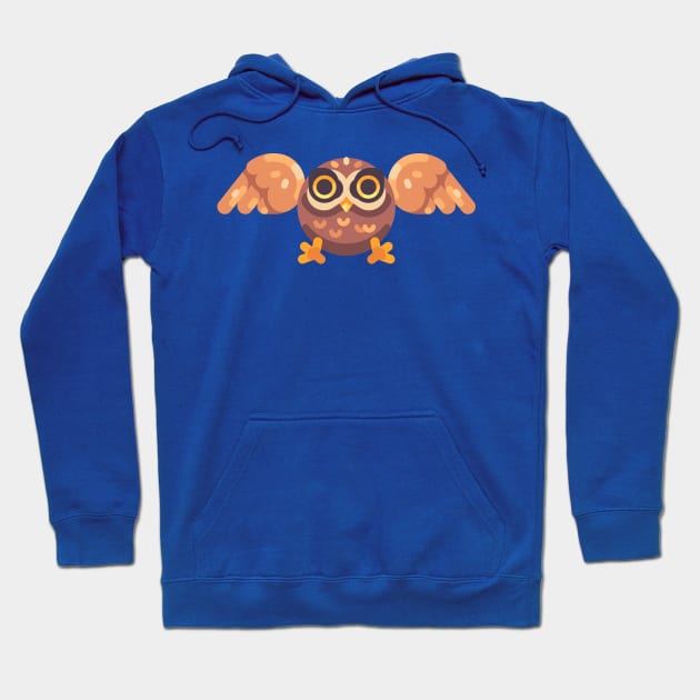 Funny Owl Hoodie by IvanDubovik